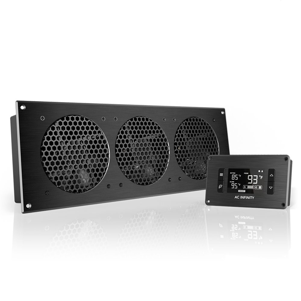 AC Infinity AIRPLATE T9, Quiet Cooling Fan System 18-Inch, Smart Controller