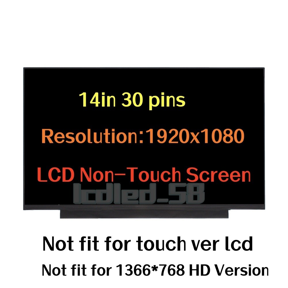 LP140WFA(SP)(D3) LP140WFA-SPD3 14'' LCD Screen FHD 1920x1080 for hp 14A-NA0023CL