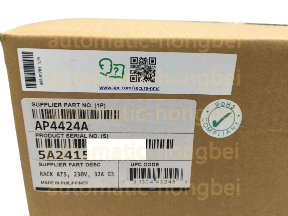 APC AP4424A Schneider Electric NetShelter Automatic Transfer Switch New#HT