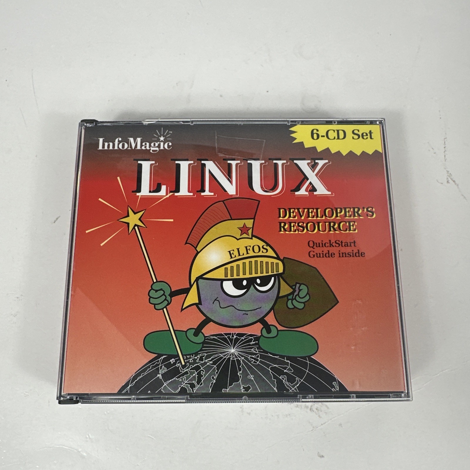 Linux Developer's Resource Infomagic KNIGHT 6 CD Set Red Hat Slackware Kernel