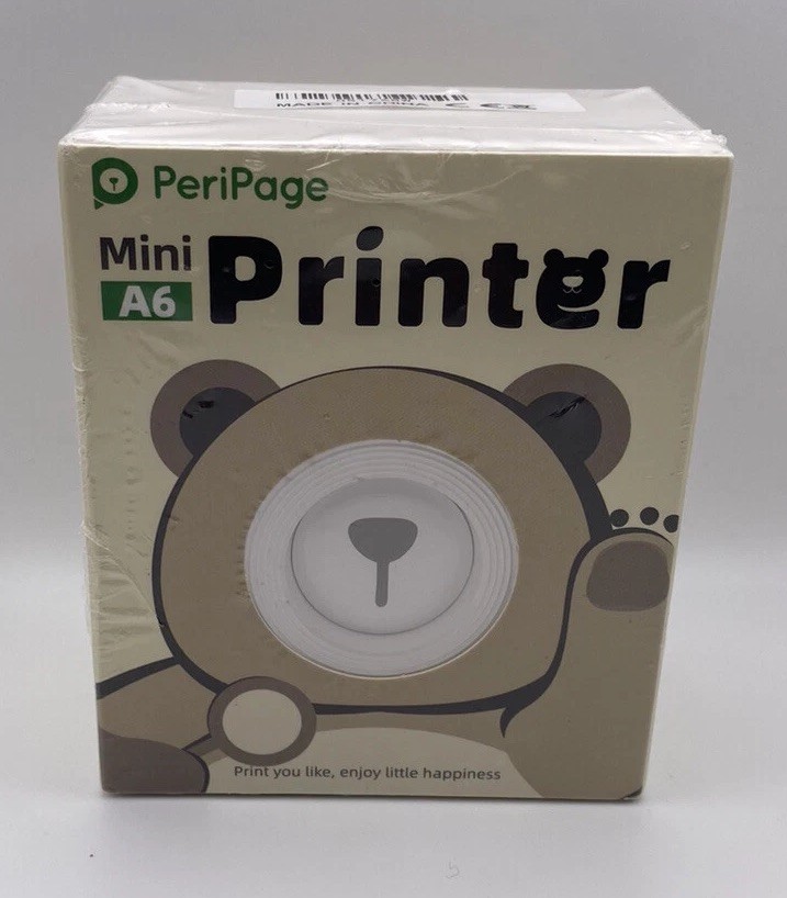 PeriPage Mini A6 Printer - pictures - Labels - Receipts - Thermal Paper Photos