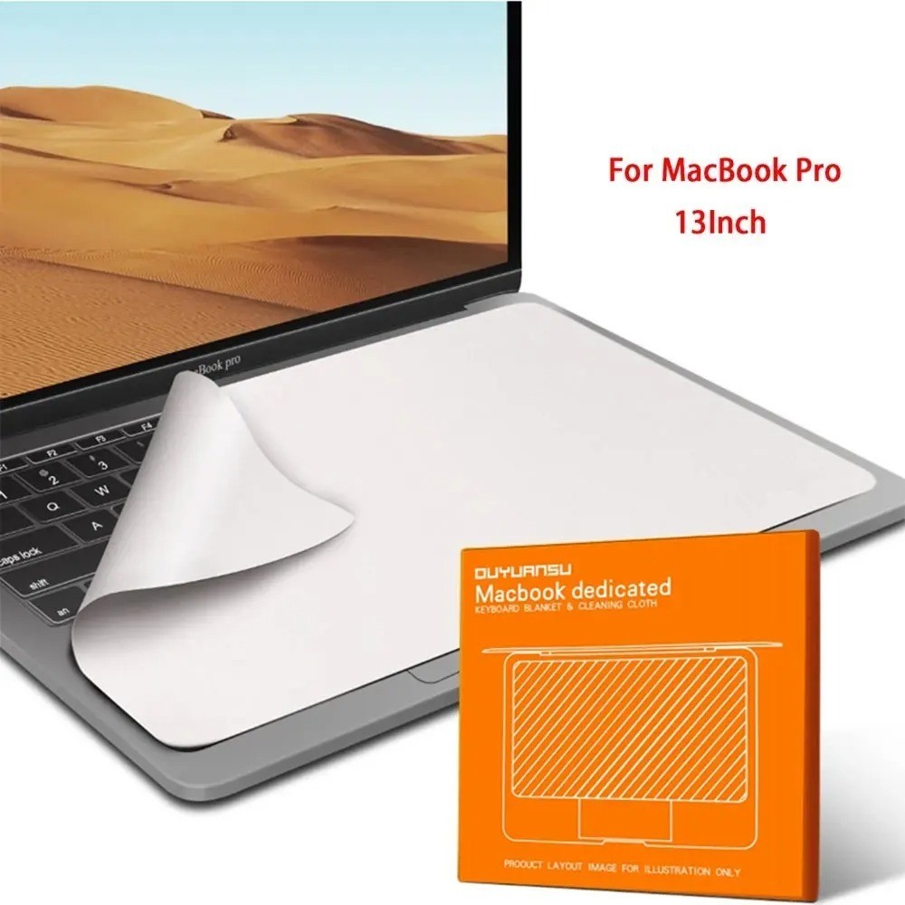 Microfiber Laptop Keyboard Cover Screen Protector Cleaning Cloth Mat