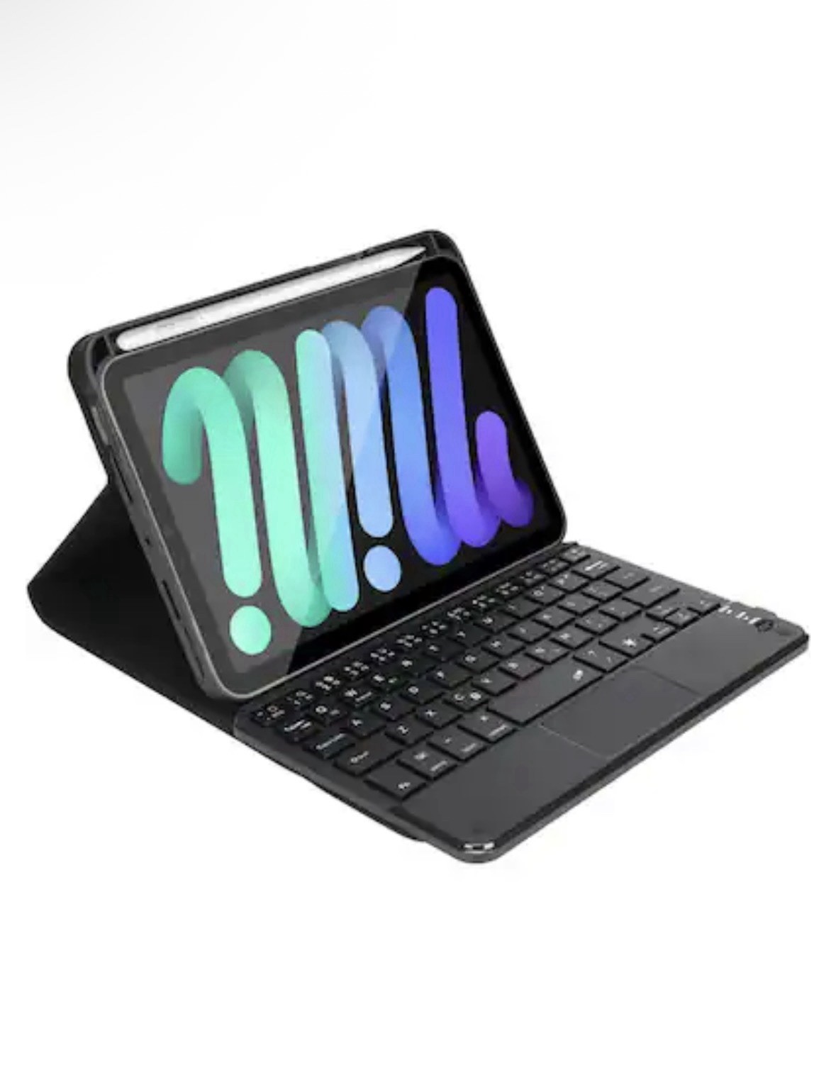 SaharaCase - Keyboard Folio Case For Apple IPad Mini (6Th Generation) - Black.