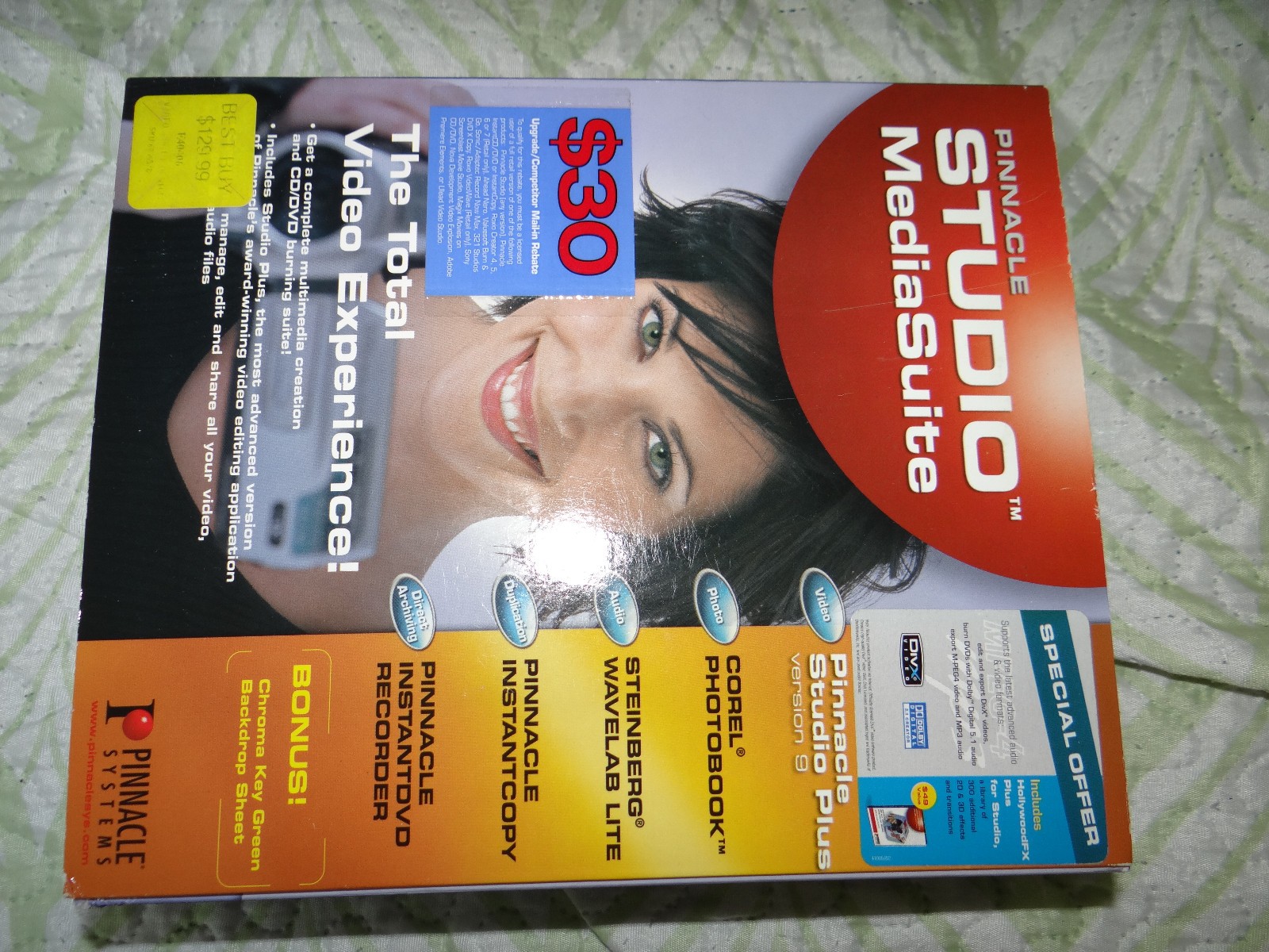 Pinnacle Studio Plus Media Suite Version 9  Factory Sealed
