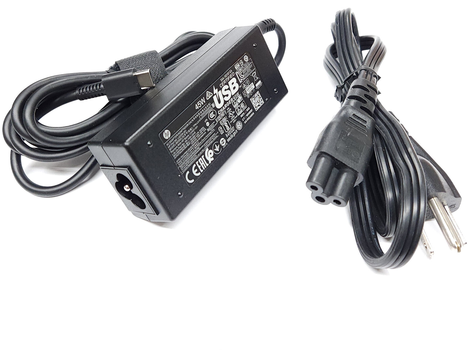 New Genuine 45w USB-C Charger For HP Chromebook 14A-NA0031WM 9FY38UA#ABA