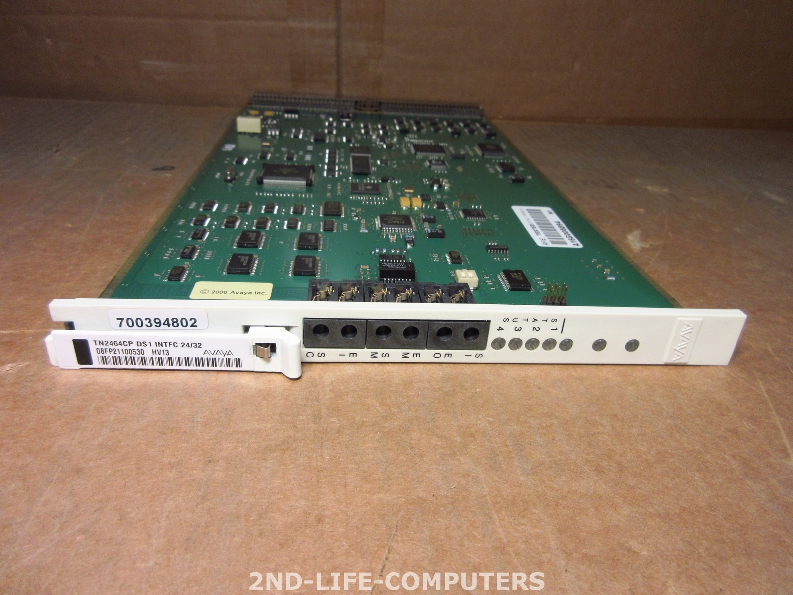 Avaya Definity TN2464CP DS1 INTFC 24/32 Interface Card PULLED FROM AVAYA G650