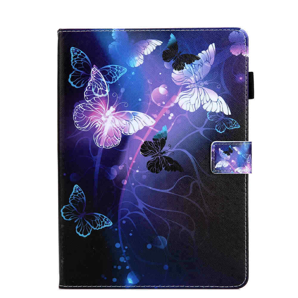 For iPad 8th 7th Gen iPad Pro 11 3rd Gen Magnetic Flip Stand Leather Case Cover