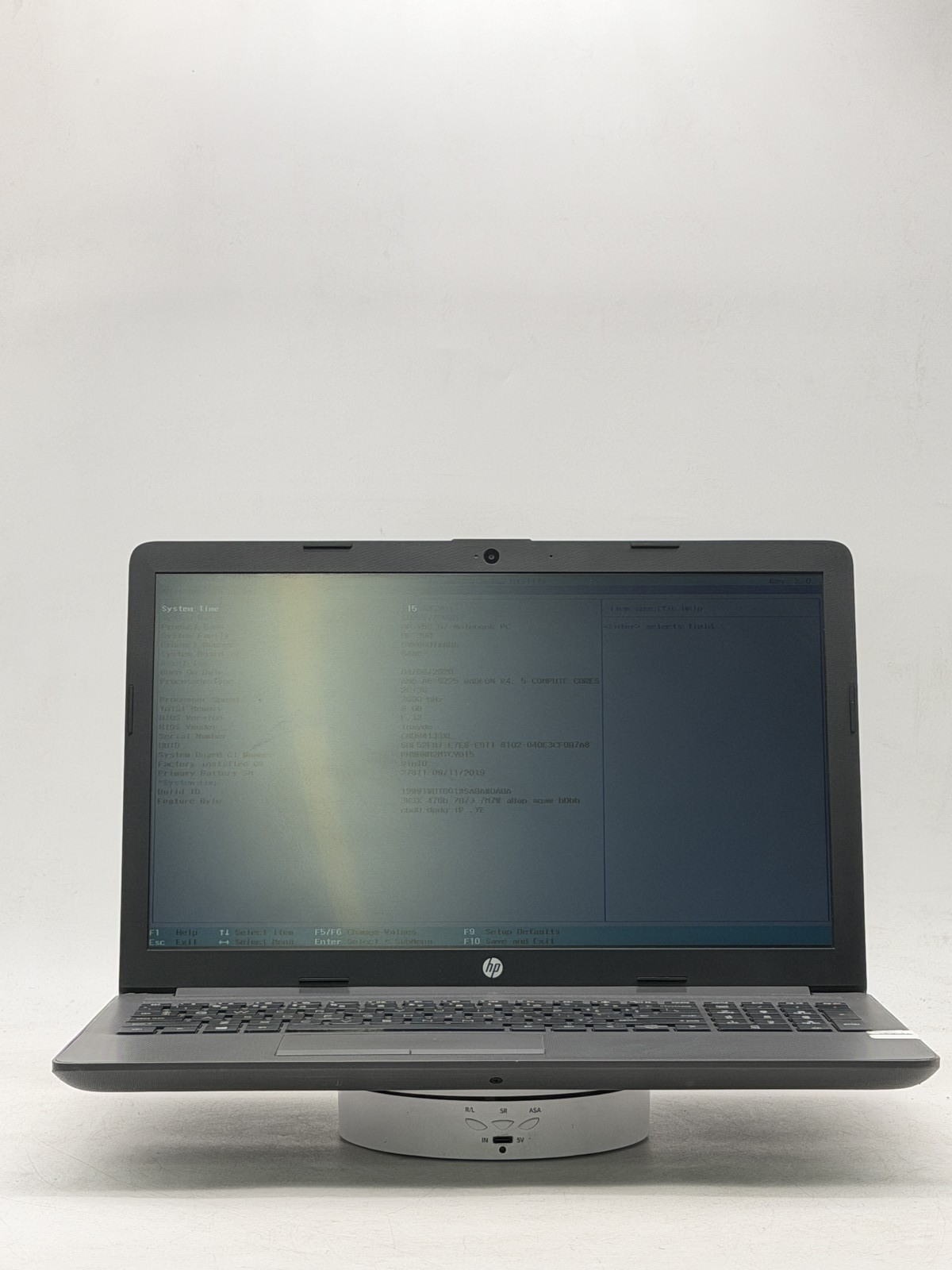 HP 255 G7 15.6" 8GB 256GB AMD A6-9225 RADEON R4 NO OS Read