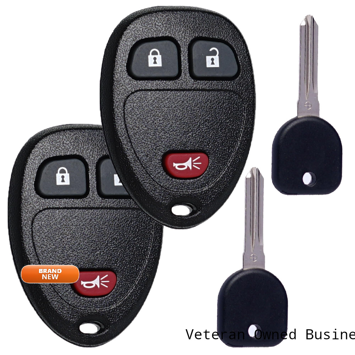 Supaland Key Fob Keyless Entry Ignition Keys Fits For Chevy Silverado Avalanche