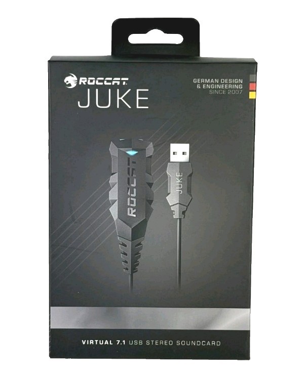 ROCCAT Juke Virtual 7.1 Plus USB Stereo Soundcard Adapter for Gaming Headphones