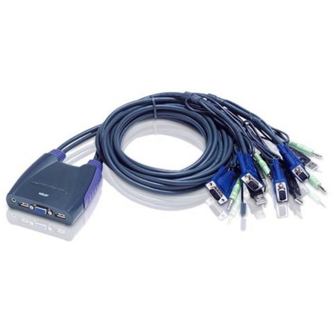 ATEN 4-Port USB KVM Switch