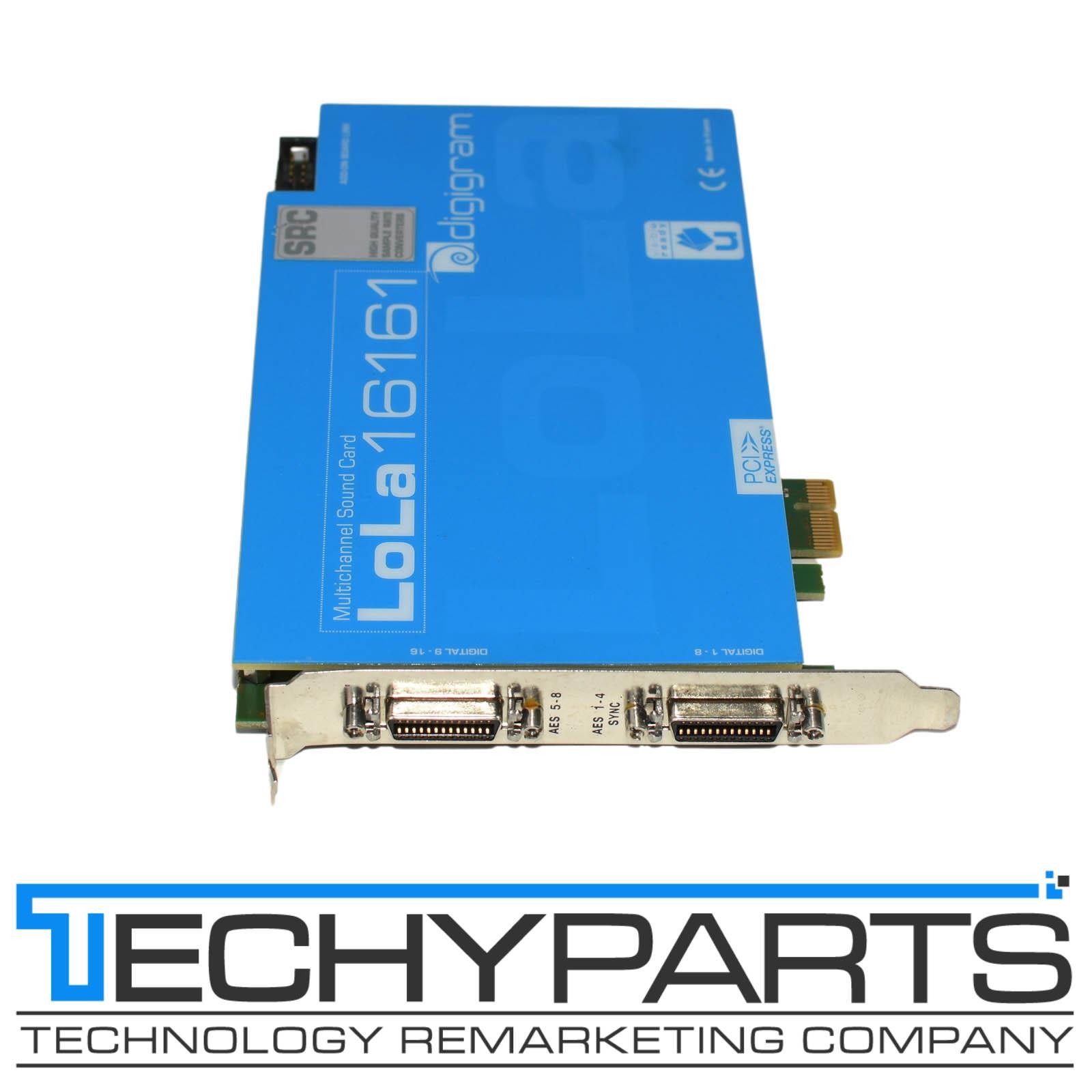 DIGIGRAM LOLA16161-SRC PCIe x1 Multi-Channel Digital Stereo Audio Card with SRC