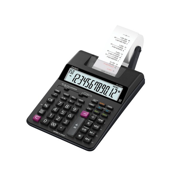 CASIO(R) MINI DSKTOP PRNTNG CLCLTR HR-170RC Office Supplies