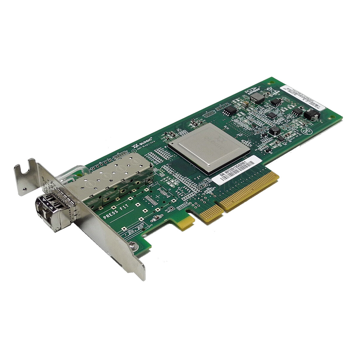 Fujitsu FC Single Port 8Gb PCIe x8 Network Adapter QLogic QLE2560-F + SFP LP