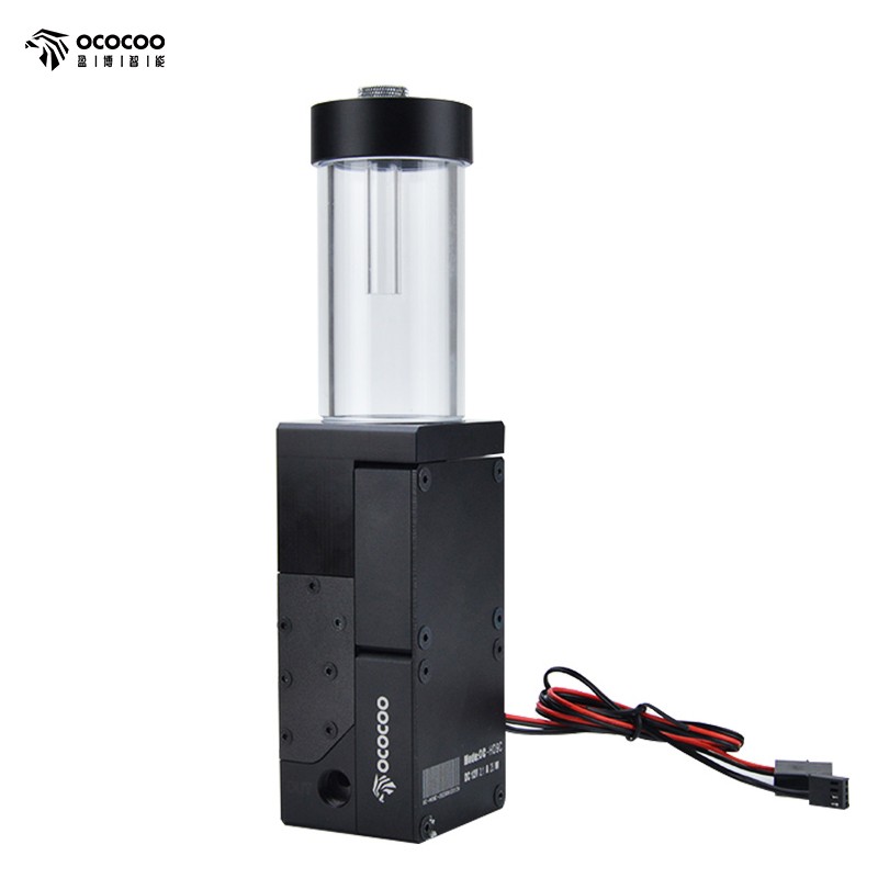OCOCOO H09C Dual Pump Reservoir Combo High Lift Flow Water Cooling 12V Industria