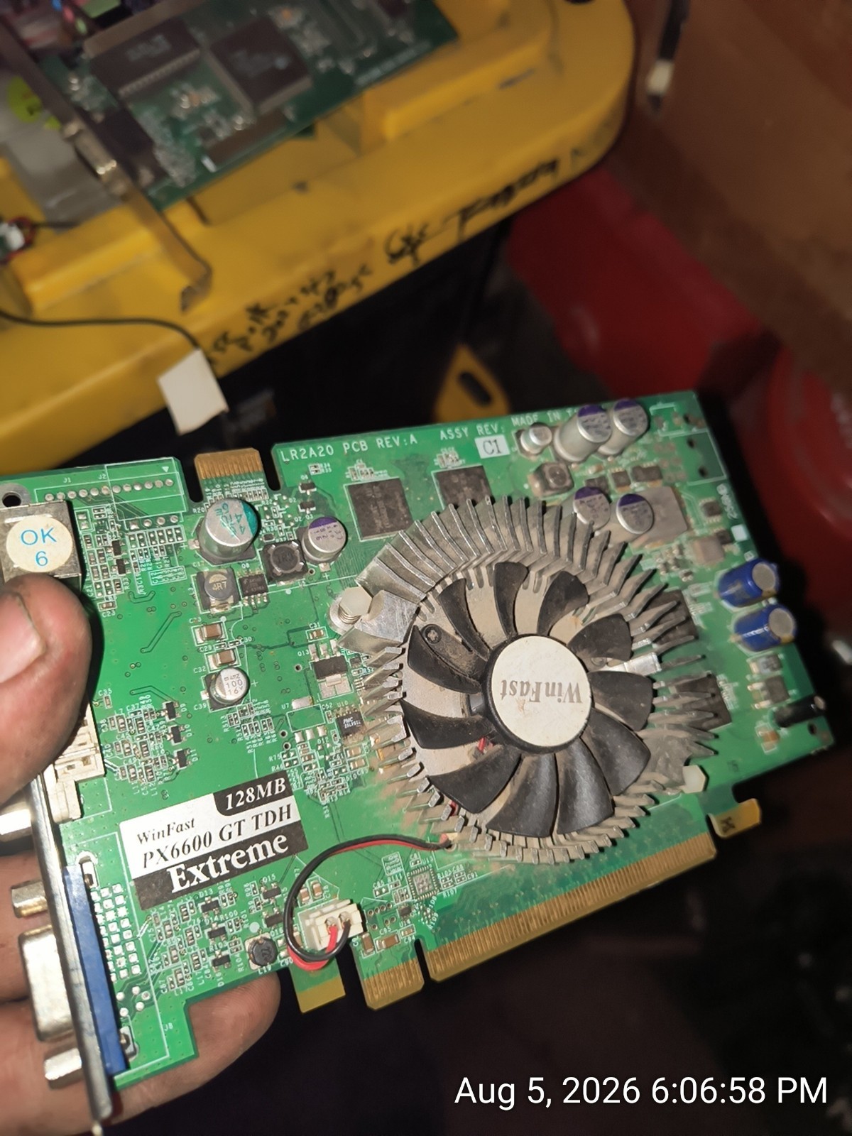 WinFast PX6600 128mb Gt Tdh Nvidia Graphics Card PCI-E 