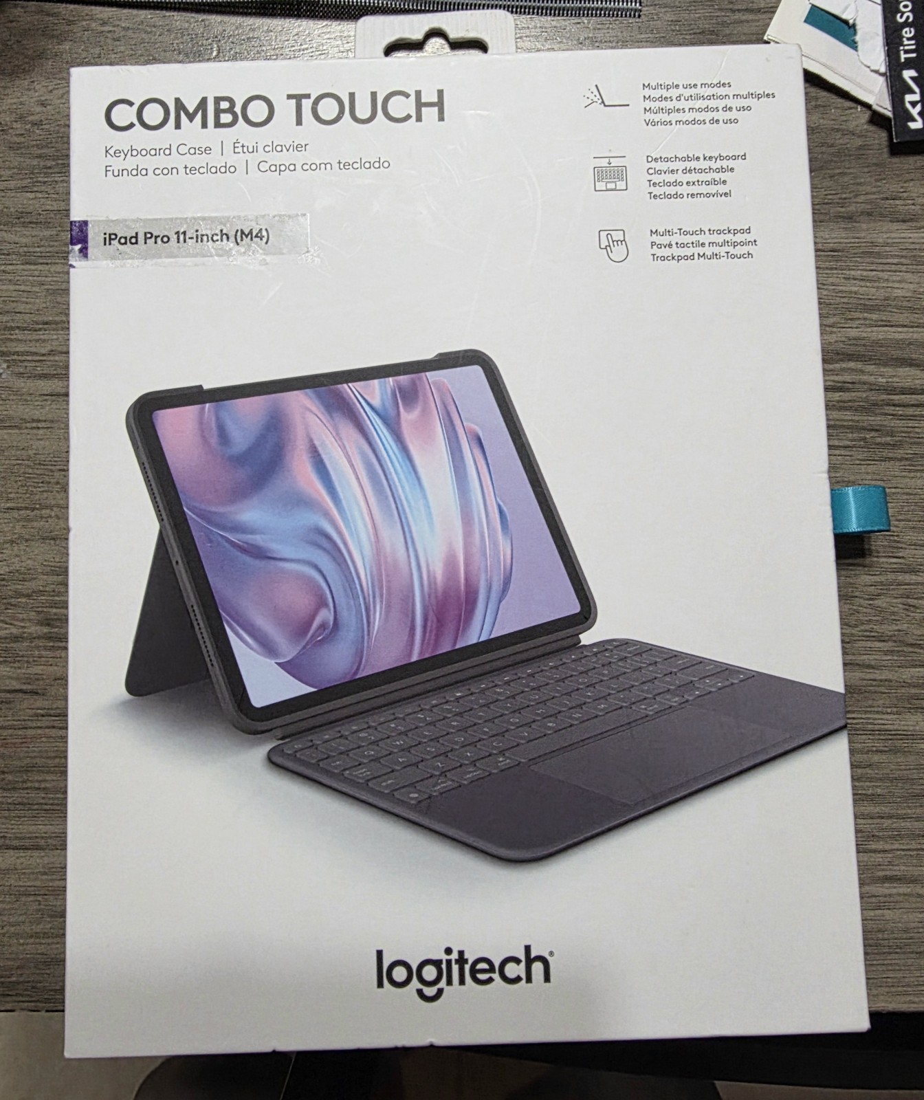 Logitech Combo Touch Keyboard Case iPad Pro 11-inch M4 & M5 Graphite 920-013304
