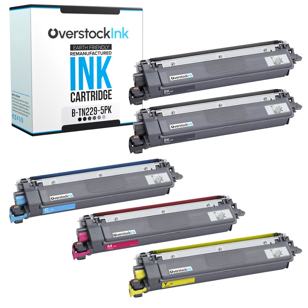 5Pack Compatible OSI TN229 Printer Cartridges fits Brother HL-L3220CDW L3280CDW