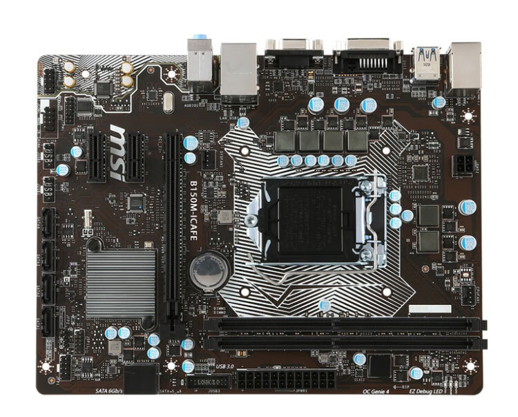 For MSI B150M-ICAFE Motherboard LGA 1151 DDR4 VGA+DVI Micro-ATX Mainboard