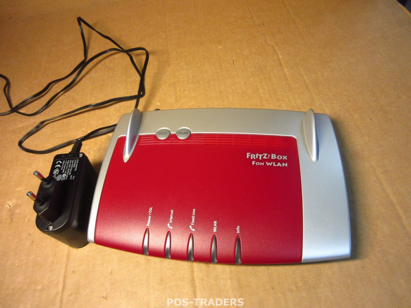 AVM FritzBox 7340 single-band router with DECT base for 6 cordless telephones
