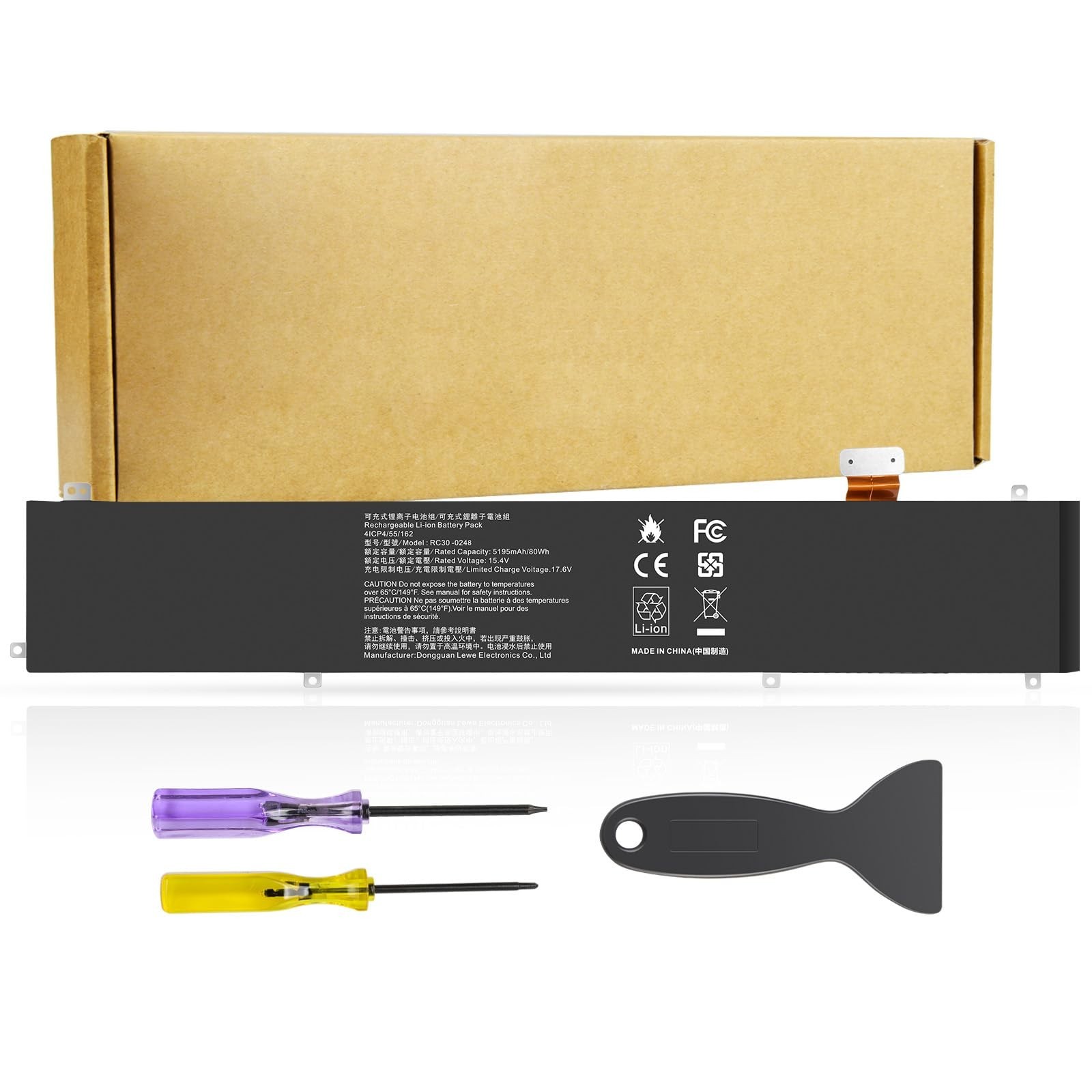 RC30-0248 Battery Replacement for Razer Blade Advanced 15 2018 2019 2020 2021 RT