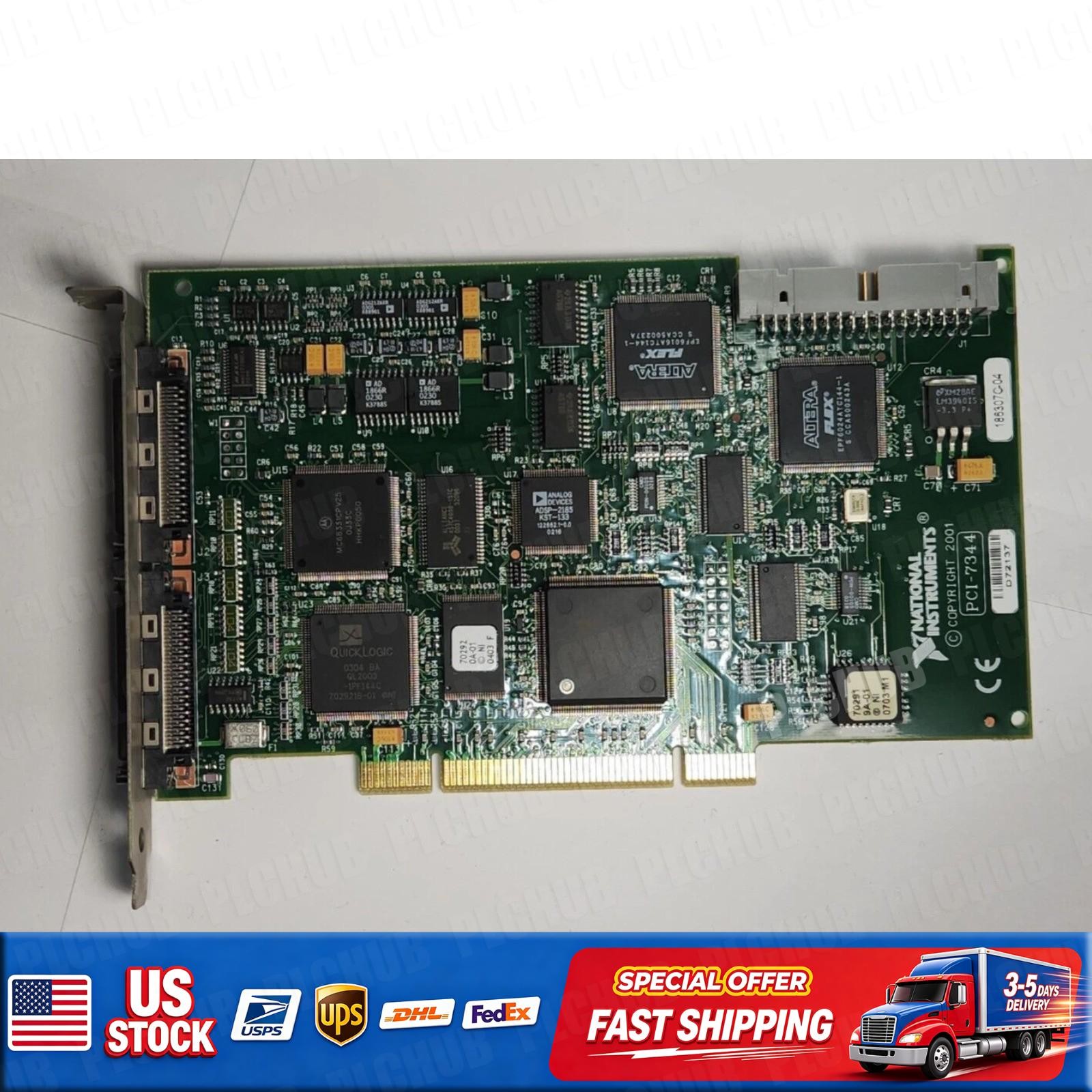 US FREE TAX NEW NI PCI-7344 PCI 4-axis Stepper Control Card.