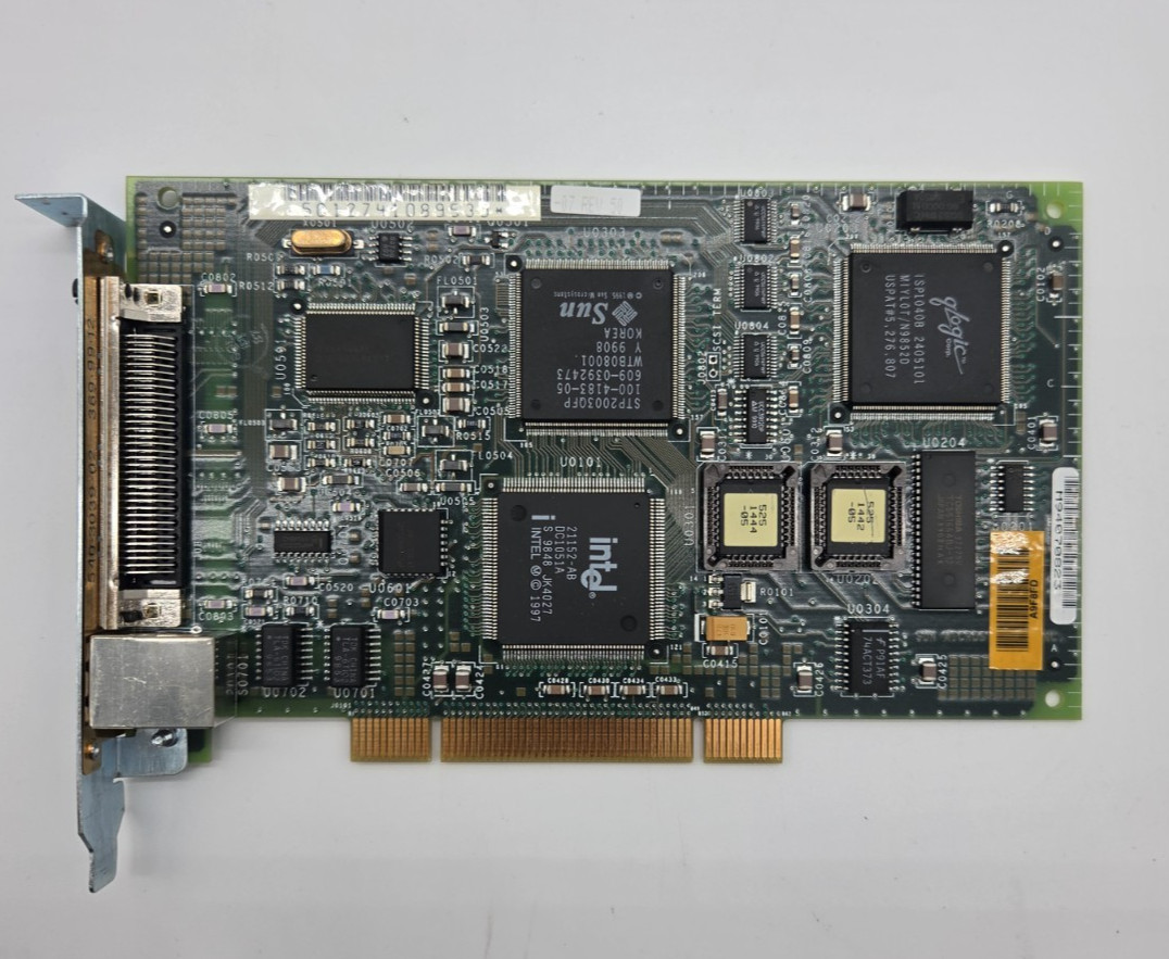 Sun Microsystems 501-2741 X1032A SunSwift PCI Ultra Wide SCSI Fast Ethernet Card