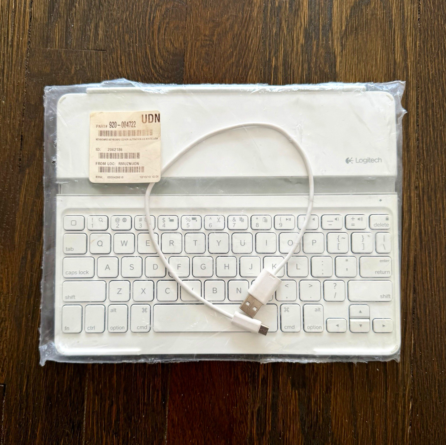 Logitech Bluetooth Ultrathin Keyboard Cover for iPad English QWERTY