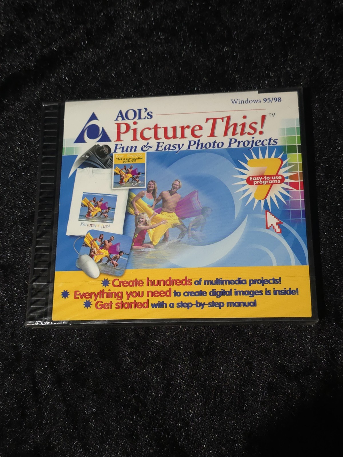 AOL’s Picture This Multi-media Tools CD-ROM Disc