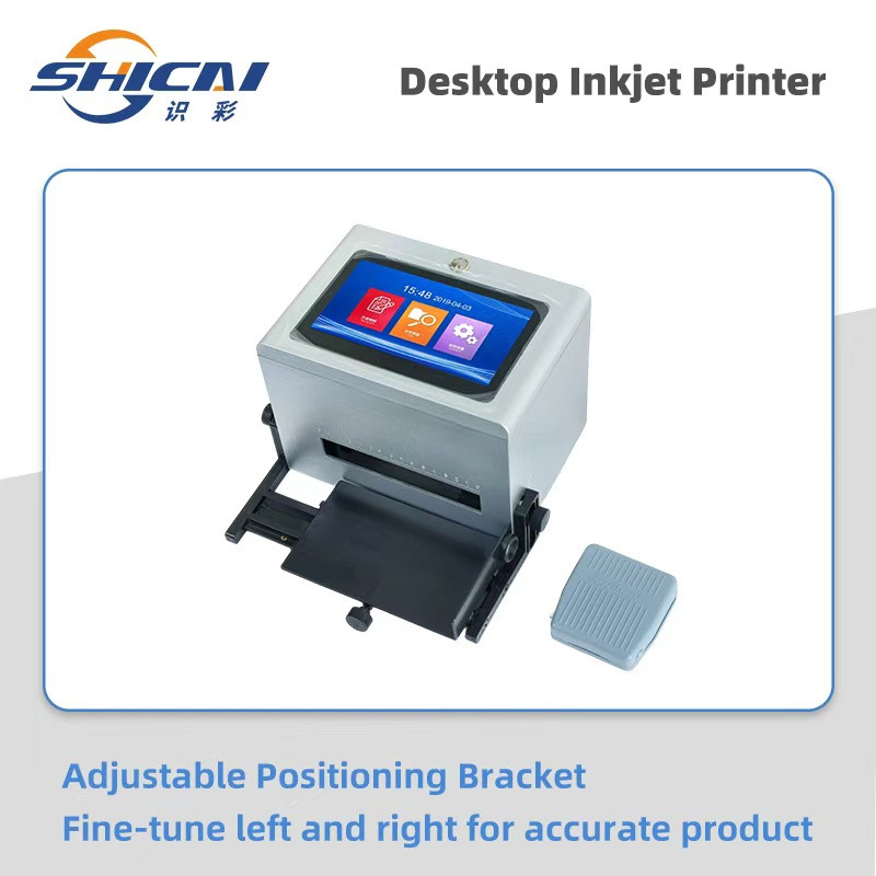 Compact Desktop Inkjet Printer for Bottle Jar Coding