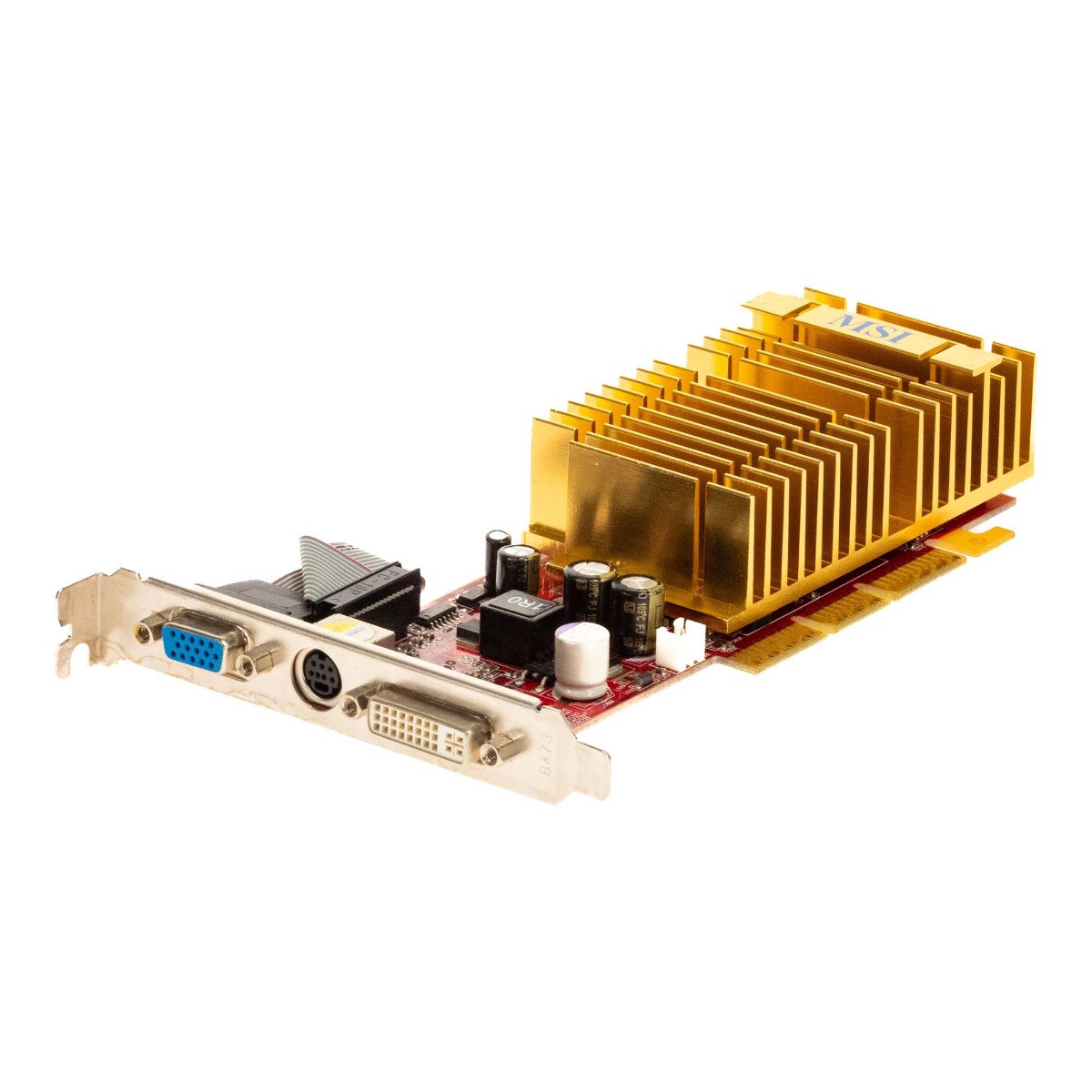 MSI NVIDIA GEFORCE 6200AX 512MB NX6200AX-TD512H AGP Graphics Card