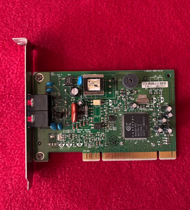 COMPAQ MODEM  56K V.92 PCI chip Conexant RH56D-PCI