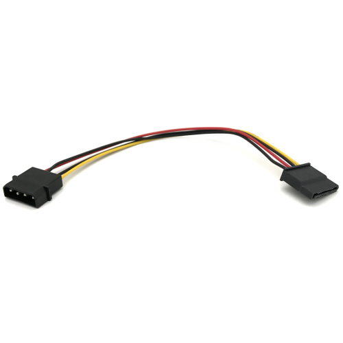 10x 8in Computer Internal Power Cable 5.25in Molex M to SATA Serial ATA F PC