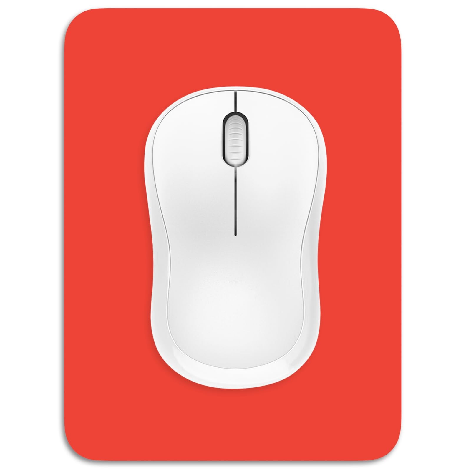 Small Mouse Pad, 6 x 8 Inch Thick Rubber Premium-Textured Non-Slip Portable &...