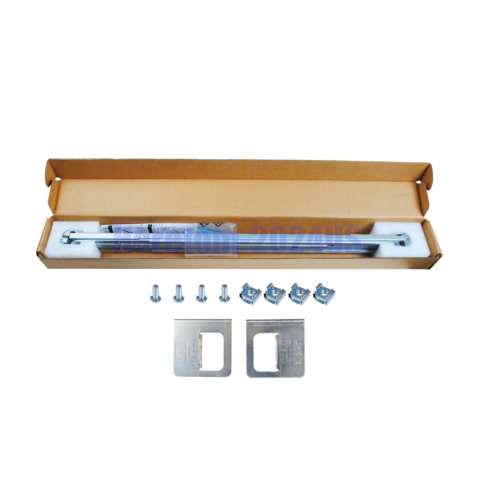 OEM Dell 2U Static Rail Kit 2CKCH RX9XC PowerEdge R640 R740 R740XD R740XD2 C6400