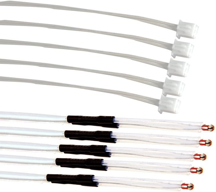 5 Pk 100K NTC Thermistor 1.3 M for Ender 3/Pro Neo Voxelab 3D Printer Bed Hotend