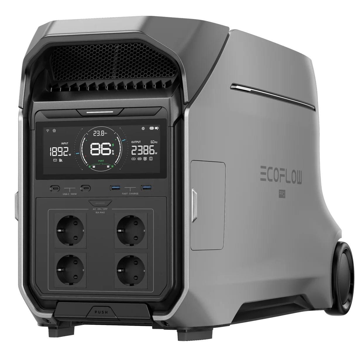 EcoFlow W129009630 EFDELTAPRO3-EU-CBOX Delta Pro 3 - Portable Powerstation ~E~