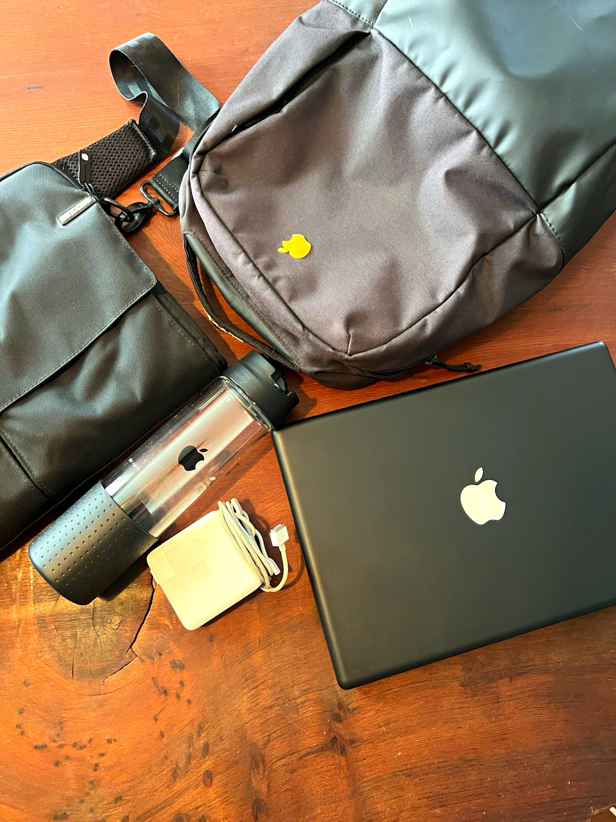Apple Bundle with MacBook, Incase backpack, Incase computer bag & water bottle
