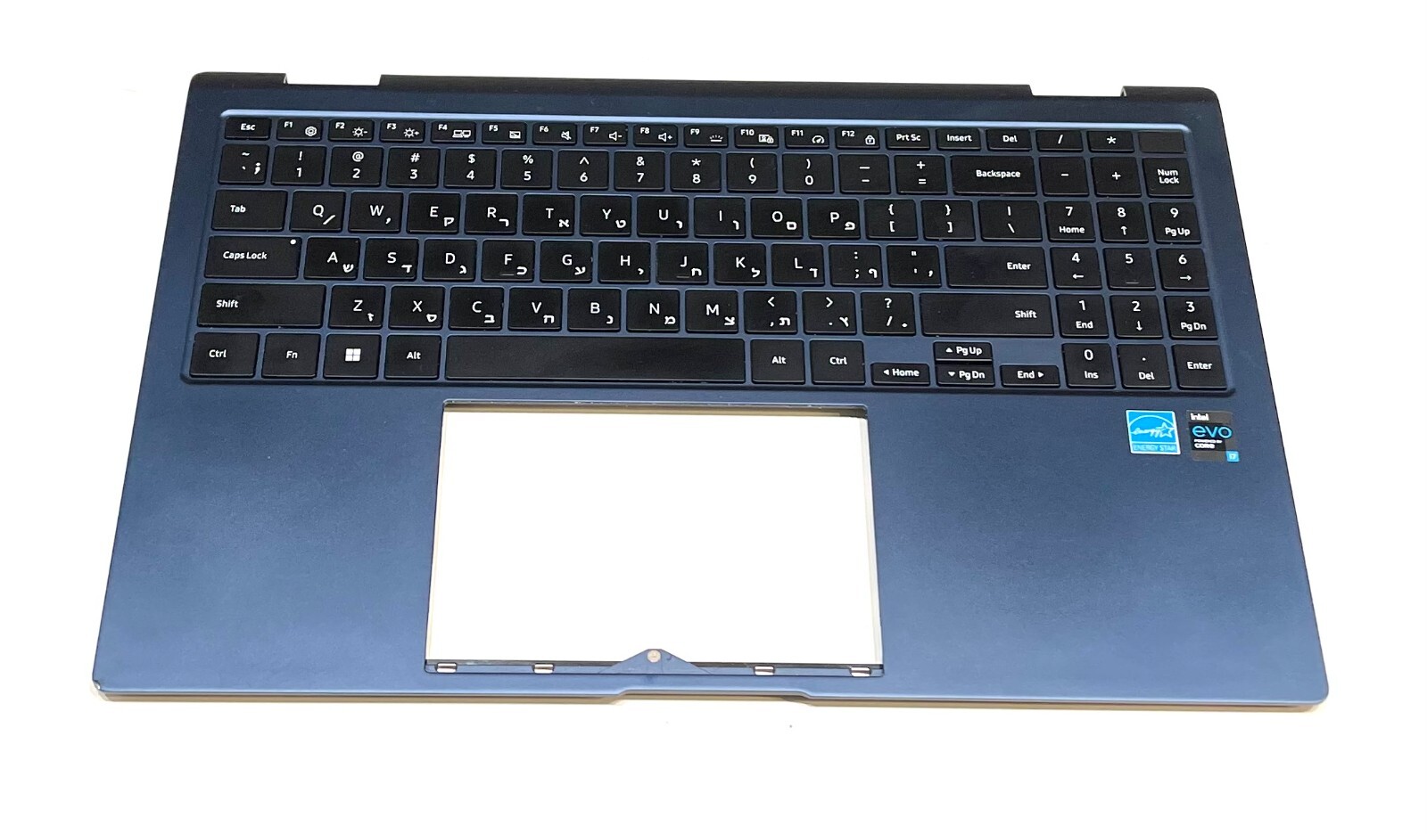 BA61-04494B Samsung NP950QDB 15.6" Palmrest w/ Keyboard Royal Blue OEM  **READ
