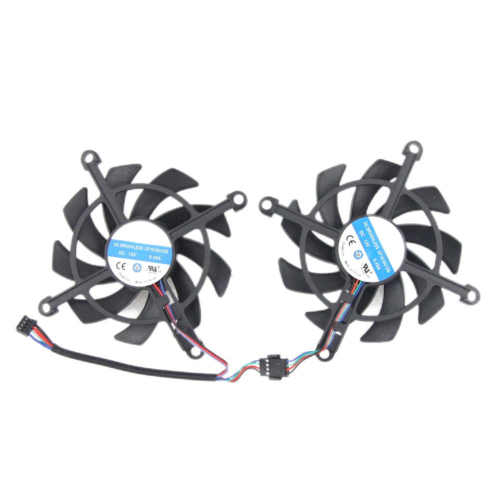 For YESTON RX6600XT RX6600 6500 8GB GAEA Graphics Card Cooling fan