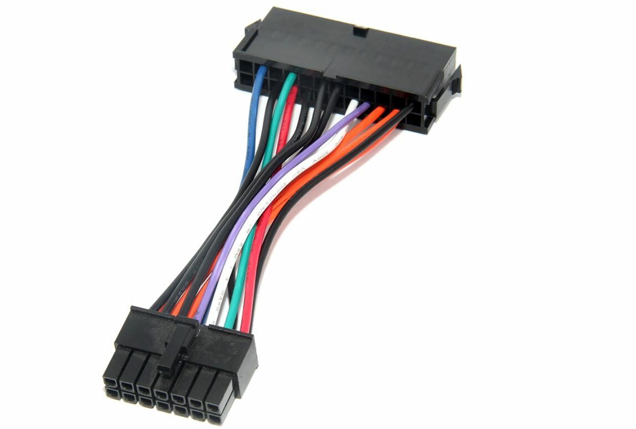 24 Pin to 14 Pin PSU Power Supply ATX Cable Lenovo H30 H50 H500 H530 H530s H535