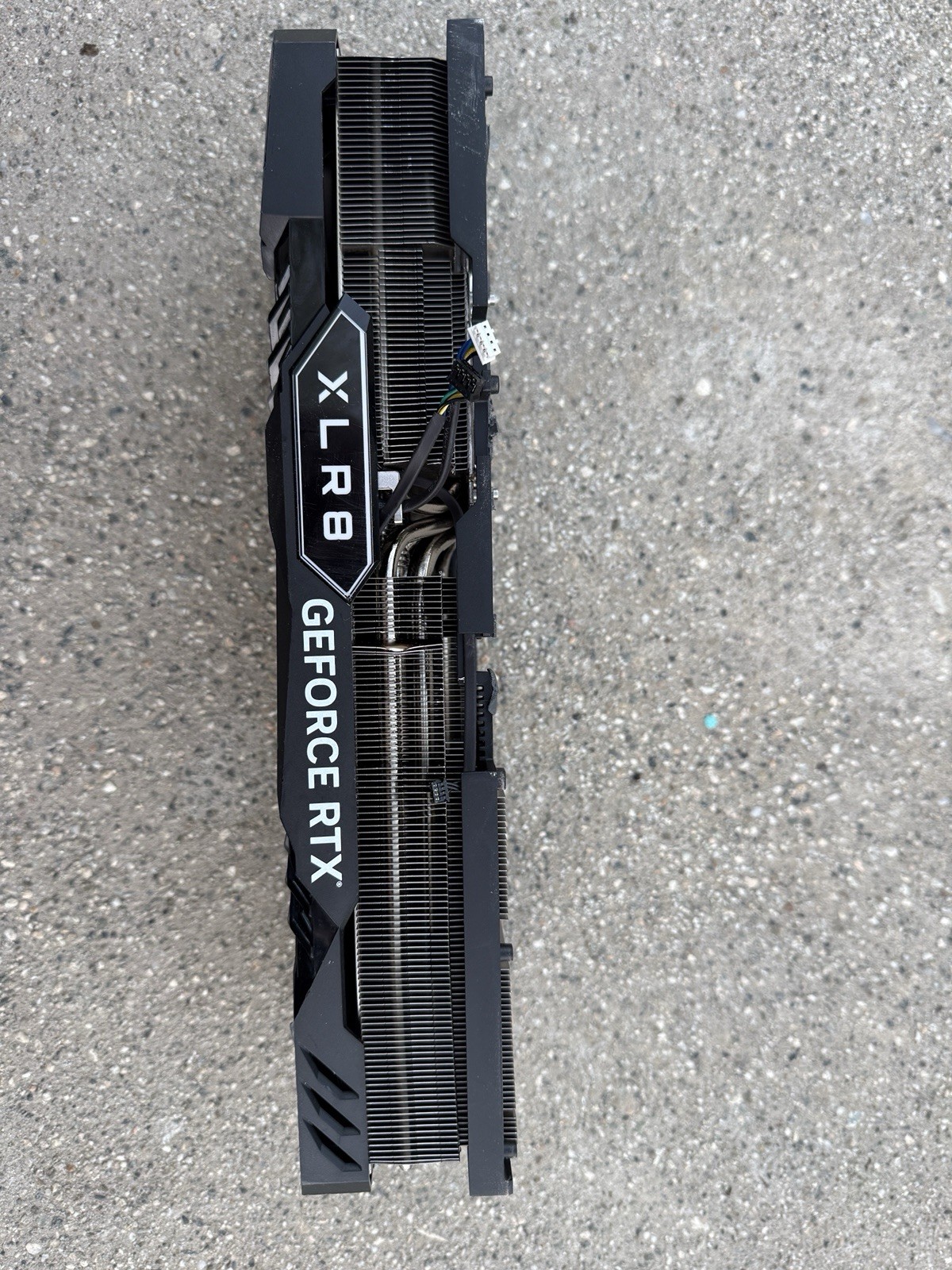 (FOR PARTS) Shroud Cooler Radiator For PNY XLR8 RTX 4090 Verto (Cooler Only)