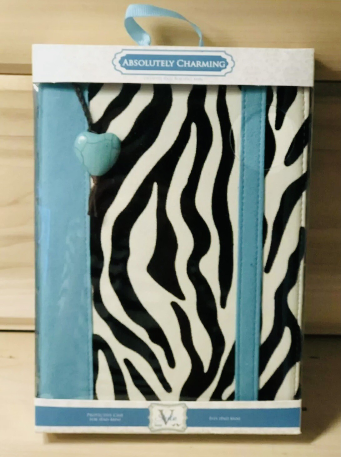 iPad Mini Protective Case Animal Print and Turquoise New In Box