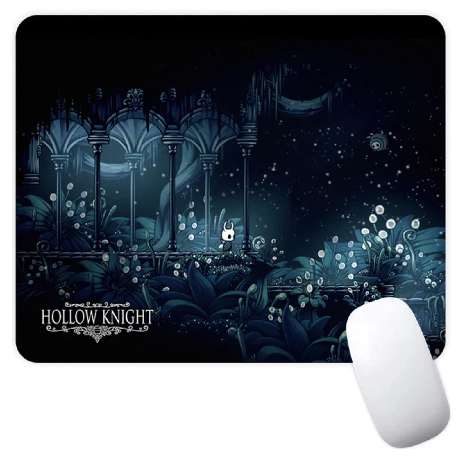Hollow Knight Metroidvania Video Game Non-Slip Mousepad Computer Mouse Pad