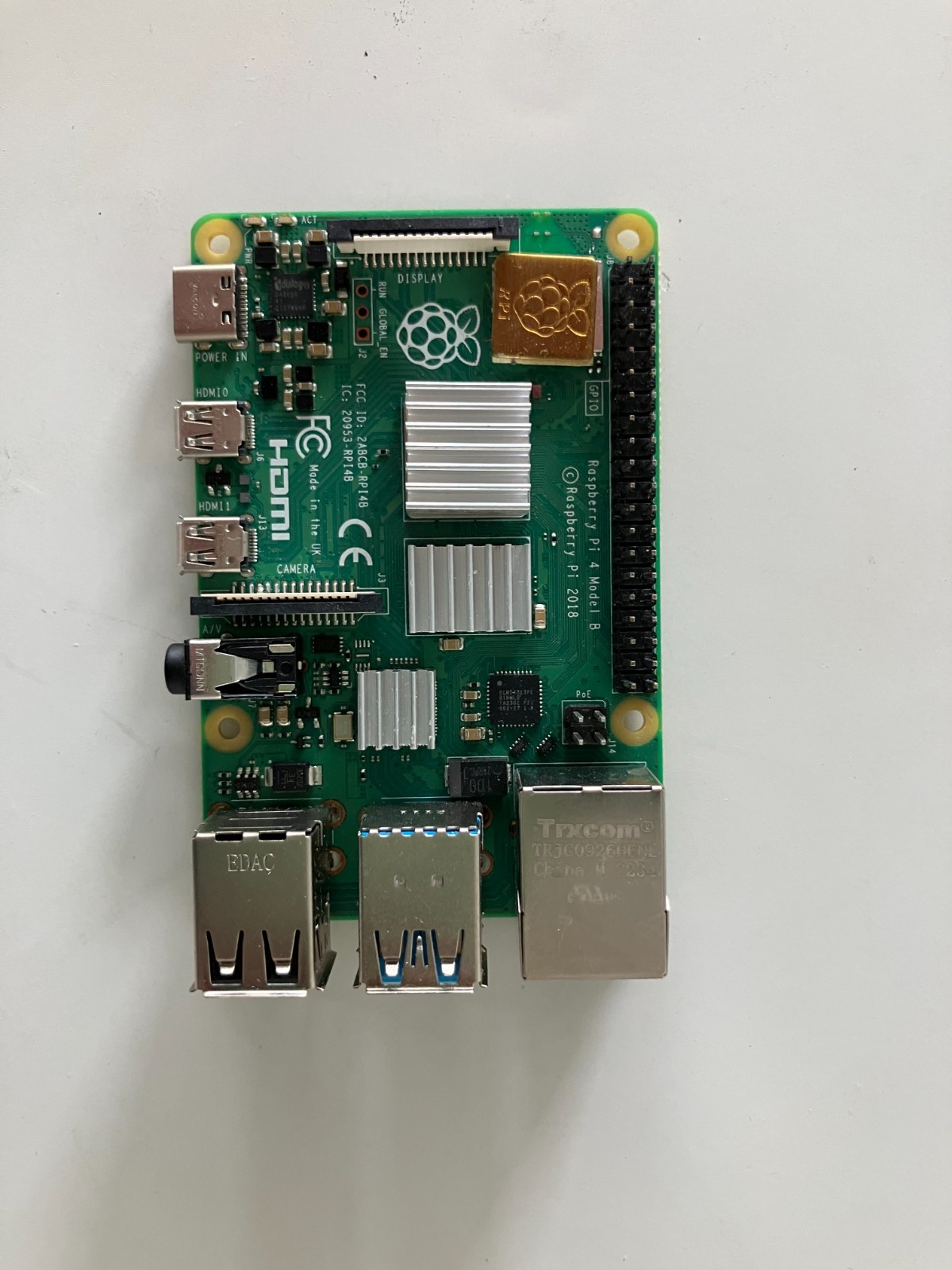 Raspberry Pi 4 Model B 4GB