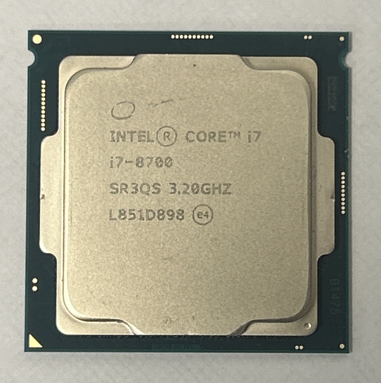 Intel Core i7-8700 3.20GHz 6-Core Desktop CPU Processor SR3QS