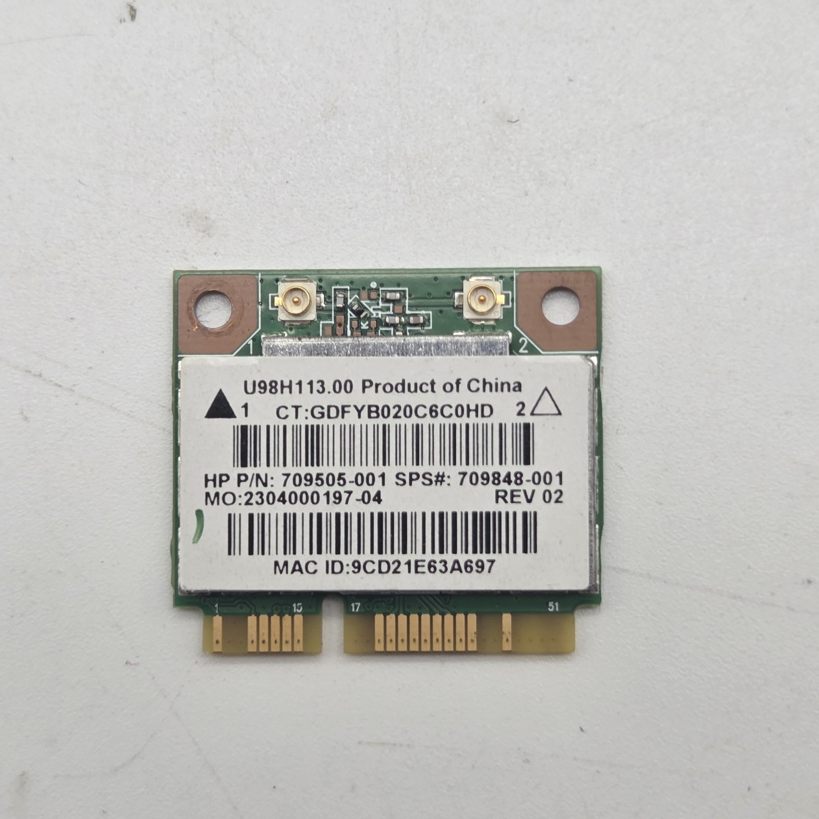 Realtek RTL8188EE Mini PCI Express Network Card for HP 709505-001 709848-001