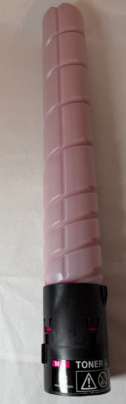 Konica Minolta Magenta Toner Bottle OEM Model Unknown See Photos - Open Box