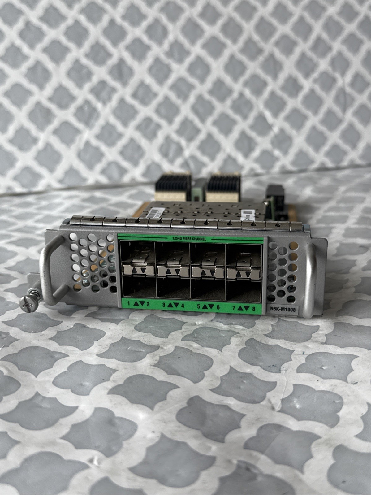 Cisco N5K-M1008 Nexus 5000 1000 Series Module 8xFC 4/2/1 (Requires SFP) 
