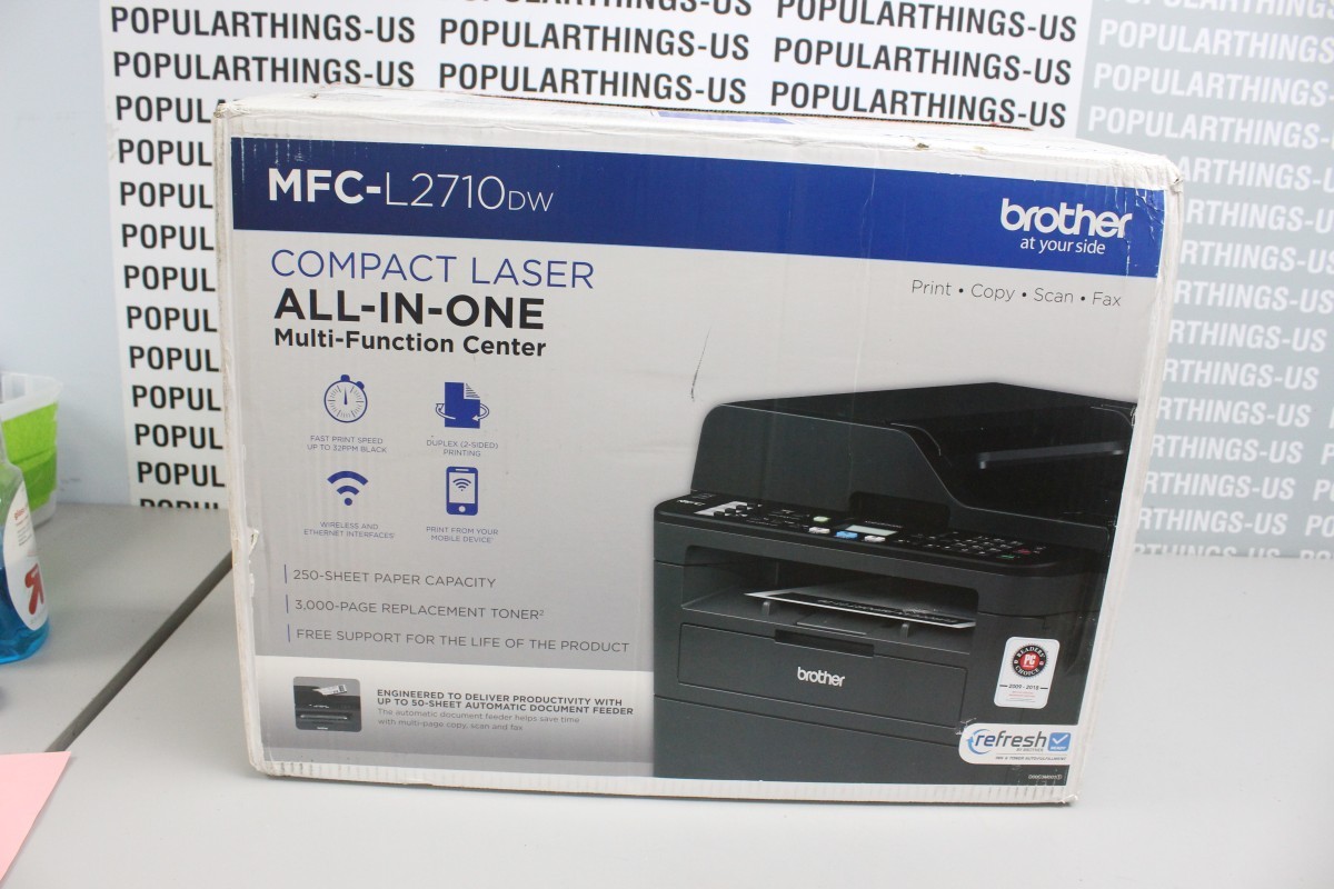 Brother MFC-L2710DW Compact Laser All In One Printer New (C31039931)